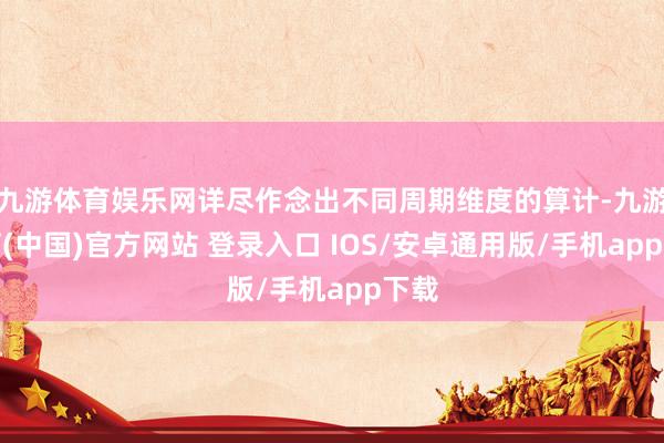 九游体育娱乐网详尽作念出不同周期维度的算计-九游体育(中国)官方网站 登录入口 IOS/安卓通用版/手机app下载